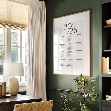 Plakat Kalendarz 2026 no1