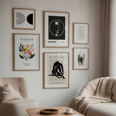 Kolekcja plakatów sztuka harmonii