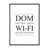 Plakat Dom Jest Tam