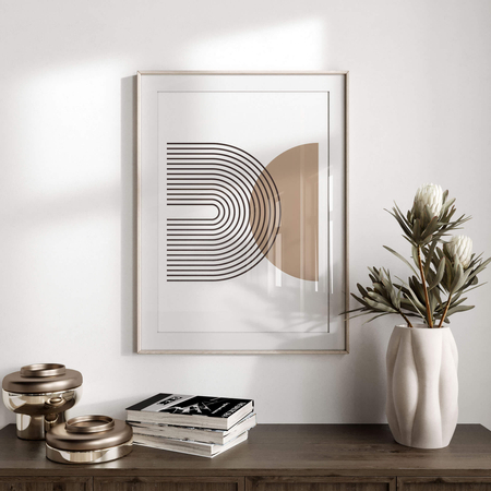 Plakat Geometric Shapes no.4