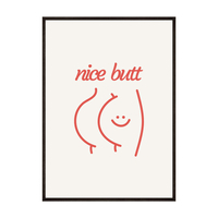 Plakat nice butt