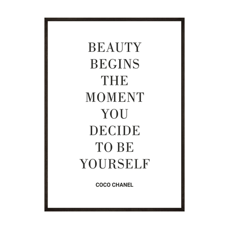 Plakat Beauty Begins