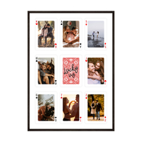 Plakat miłosna talia kart