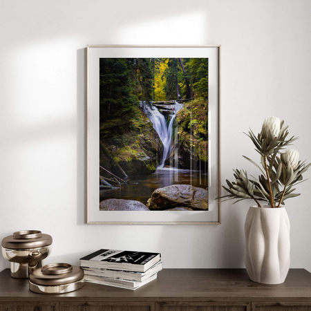 Plakat Wodospad Szklarki No1