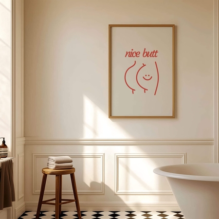 Plakat nice butt