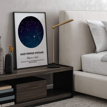 Plakat Mapa Gwiazd