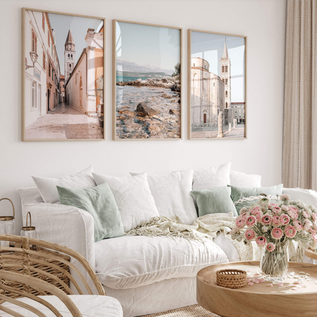 Zestaw Plakatów Słoneczna Chorwacja