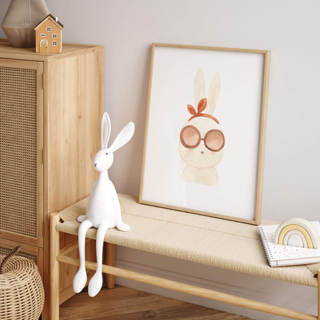 Plakat Boho Króliczek no.2