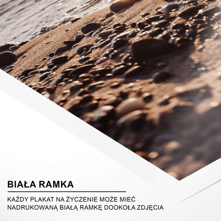 Plakat Kamienie Na Plaży