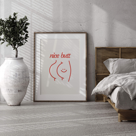 Plakat nice butt