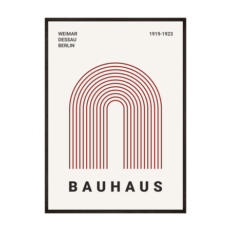 Plakat Bauhaus Art No13