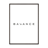 Plakat Balance