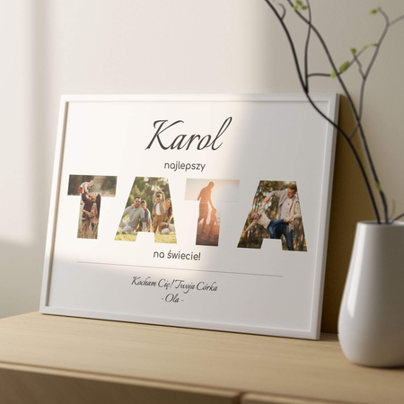 Plakat Najlepszy Tata Na Świecie