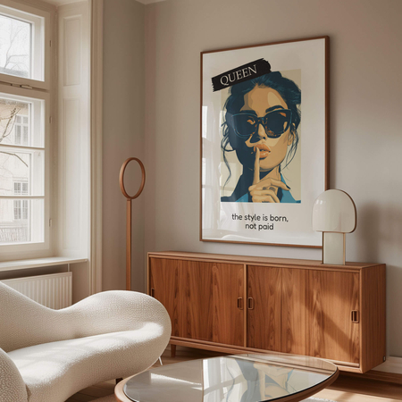 Plakat fashion queen