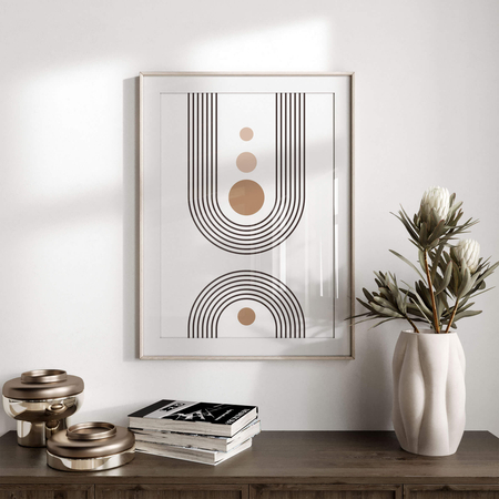 Plakat Geometric Shapes no.2