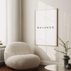 Plakat Balance