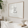 Plakat Keep Life Simple