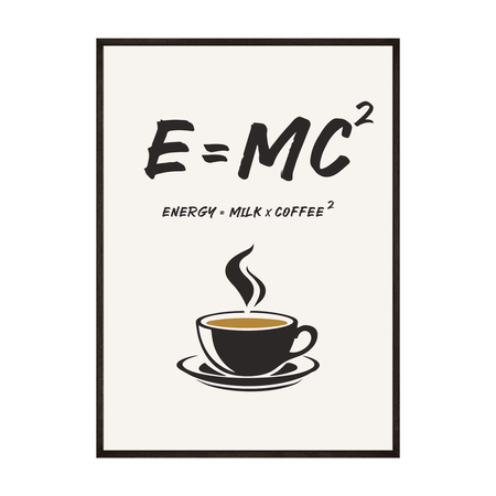 Plakat Energia Z Kawy
