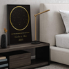 Plakat Mapa Gwiazd Gold Edition