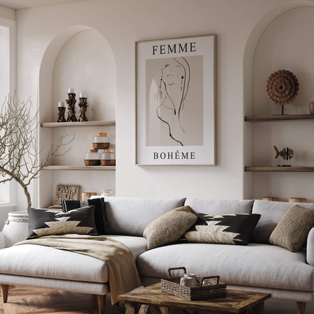 Plakat Femme Boheme