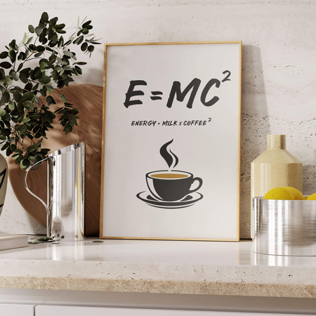 Plakat Energia Z Kawy