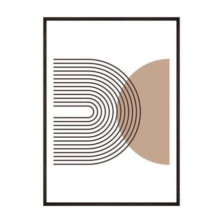 Plakat Geometric Shapes no.4