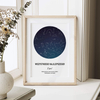 Plakat Mapa Gwiazd