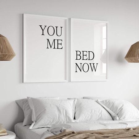 Zestaw Plakatów You Me Bed Now