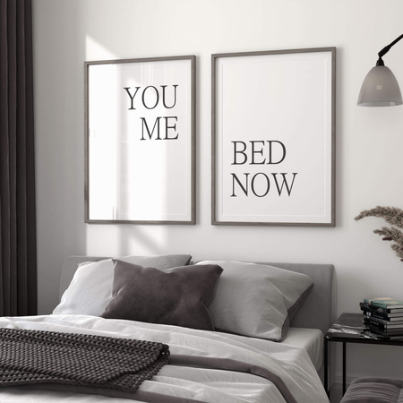 Zestaw Plakatów You Me Bed Now