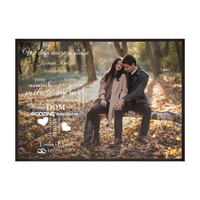 Plakat Podziękowanie dla rodziców ze zdjęciem II