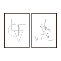 Zestaw plakatów love harmony