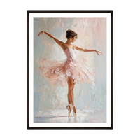 Plakat Baletnica W Różu