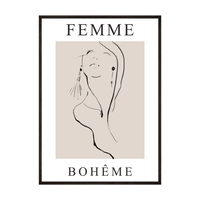 Plakat Femme Boheme