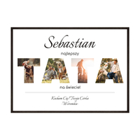 Plakat Najlepszy Tata Na Świecie