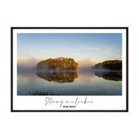 Plakat Poranek Nad Stawami Milickimi