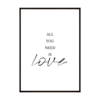 Plakat All You Need Is Love