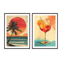 Zestaw Plakatów Letni Klimat