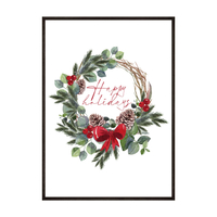 Plakat Wesołych Świąt