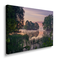 Obraz Stawy Milickie Przed Wschodem