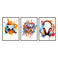 Zestaw Plakatów Game Over