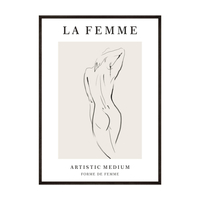 Plakat La Femme