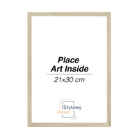 Ramka z drewna surowego 21x29,7 cm (A4)