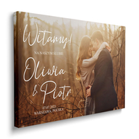 Obraz Witamy Na Naszym Ślubie no.1