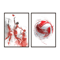 Zestaw Plakatów Siatkarska Pasja