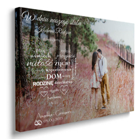 Obraz Podziękowanie Dla Rodziców wzór nr 3