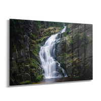 Obraz na szkle akrylowym wodospad Kamieńczyka no1