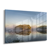 Obraz Na Szkle Poranek Nad Stawami Milickimi