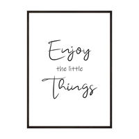 Plakat Enjoy the little Things