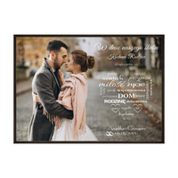 Plakat Podziękowanie dla rodziców ze zdjęciem III