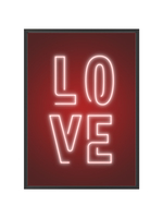 Plakat Neonowe Love